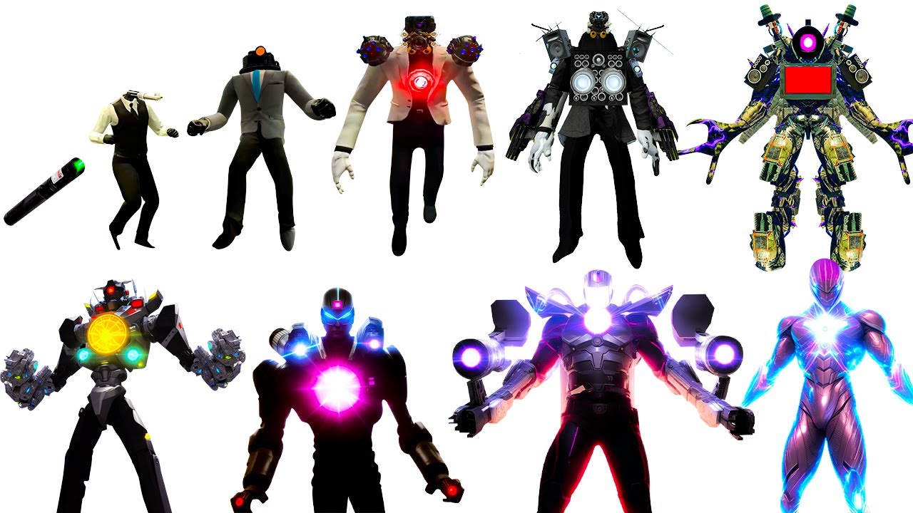 Niveles de Poder de LASER MAN (Skibidi Toilet)