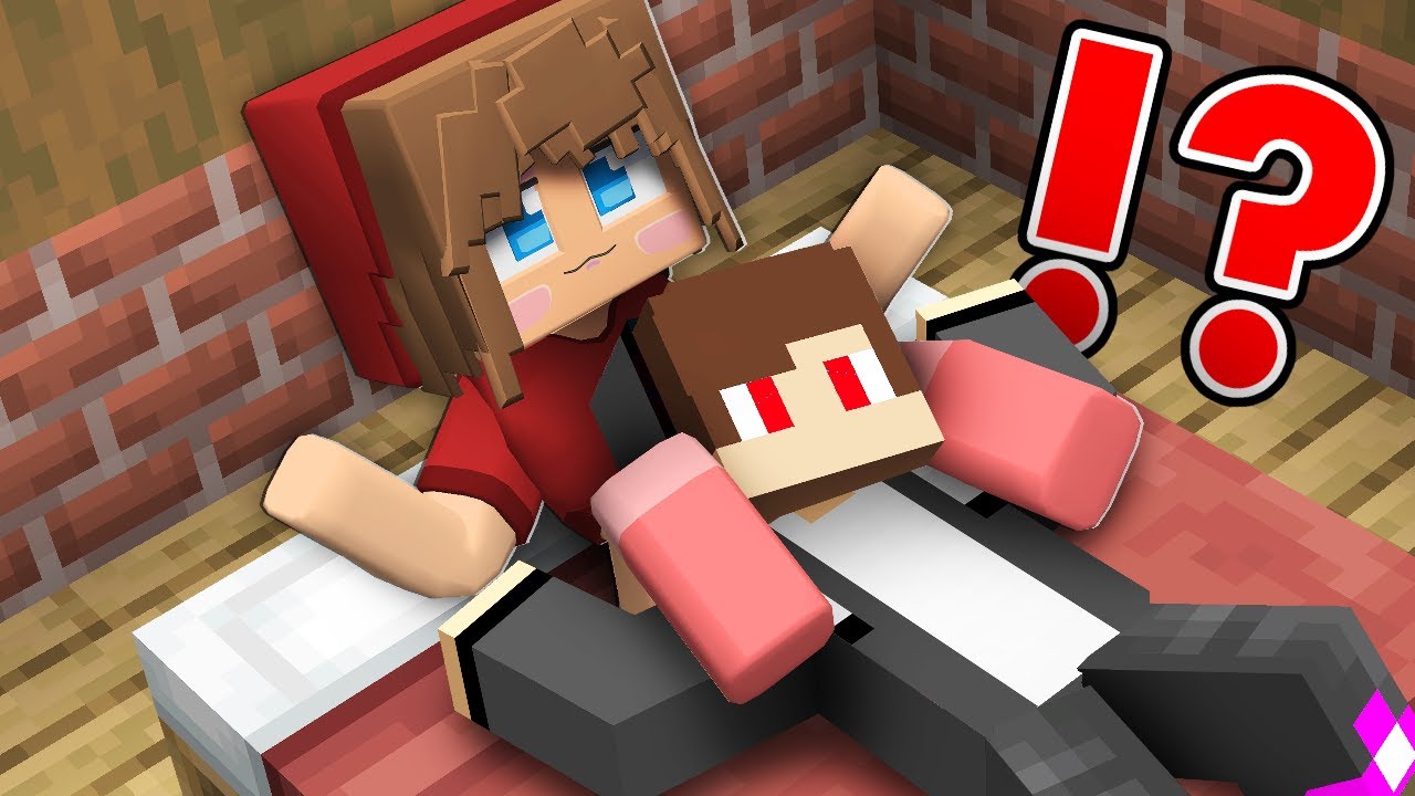JJ DARK fell into JJ GIRL'S LOVE TRAP in Minecraft - Maizen