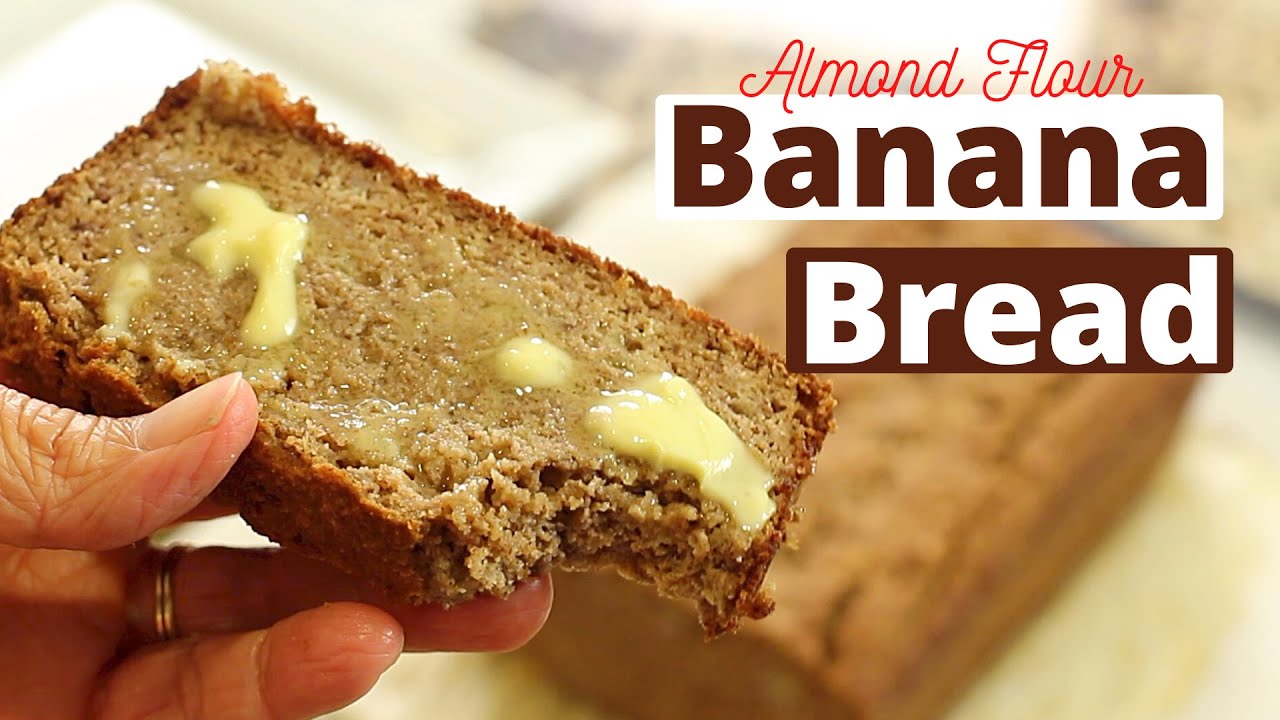 Almond Flour Banana Bread Recipe | It's Moist!