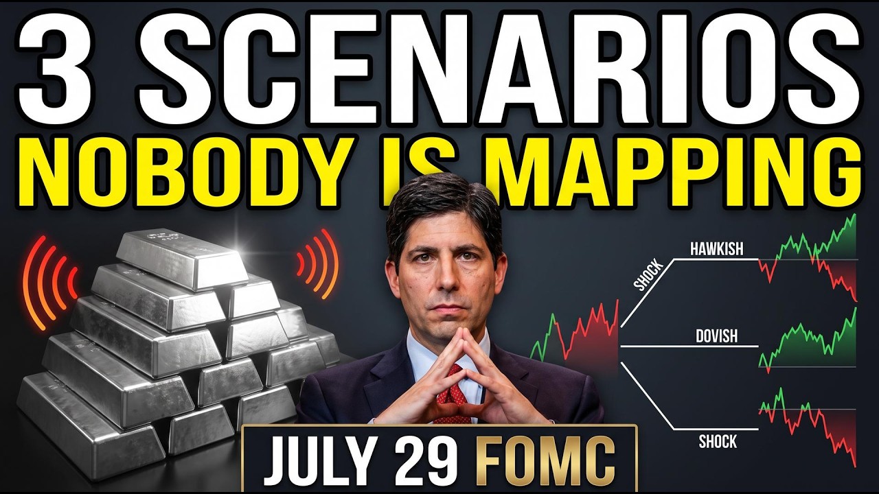 Если у вас есть серебро, посмотрите это до заседания FOMC 29 июля с Кевином Уоршем (вот почему)