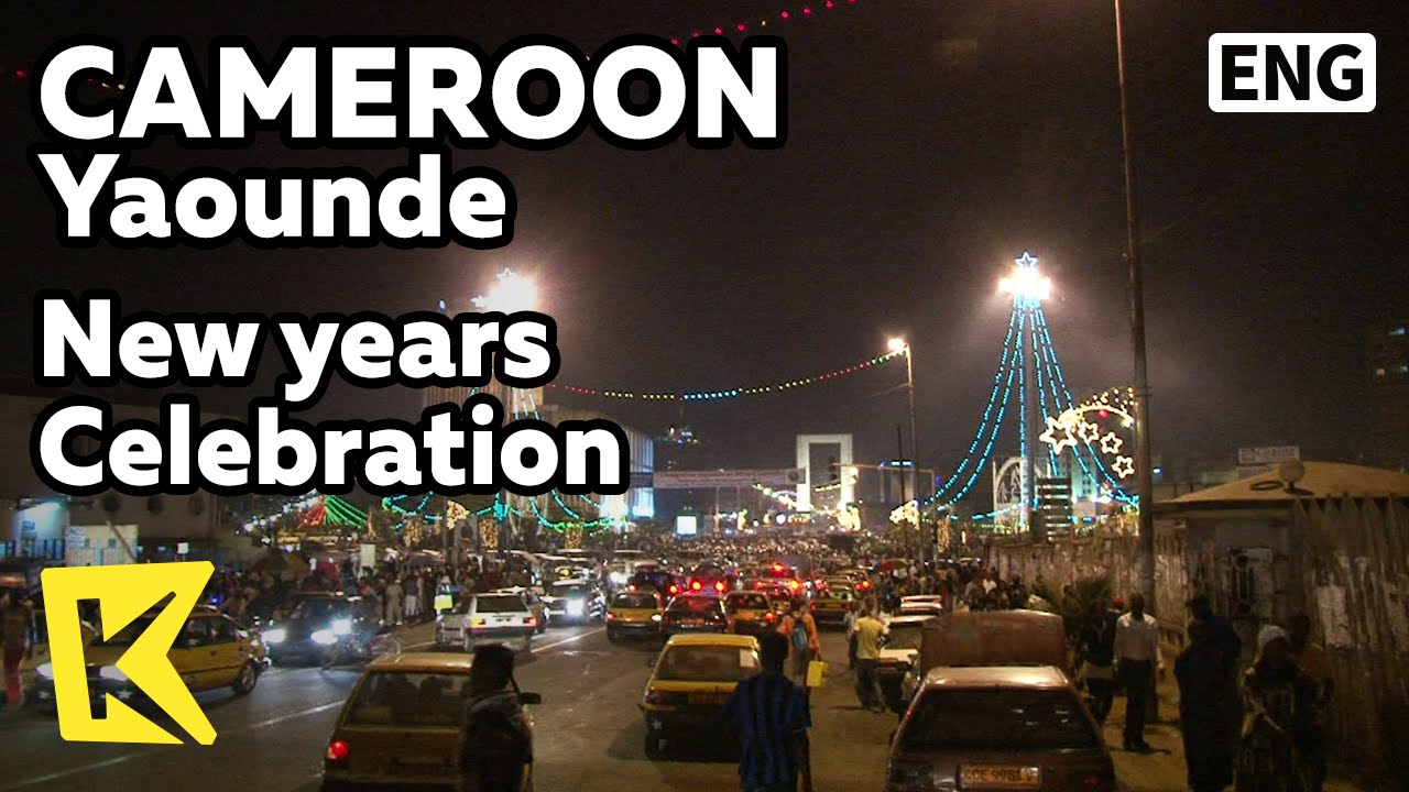 【K】Cameroon Travel-Yaounde[카메룬 여행-야운데]새해맞이 도심 야경/New years Celebration/Night View/Coin/Festival