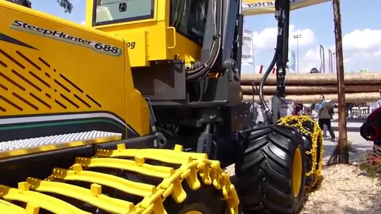 BRAND NEW!!! Eco Log 688 Steephunter Walkaround @Interforst Munich
