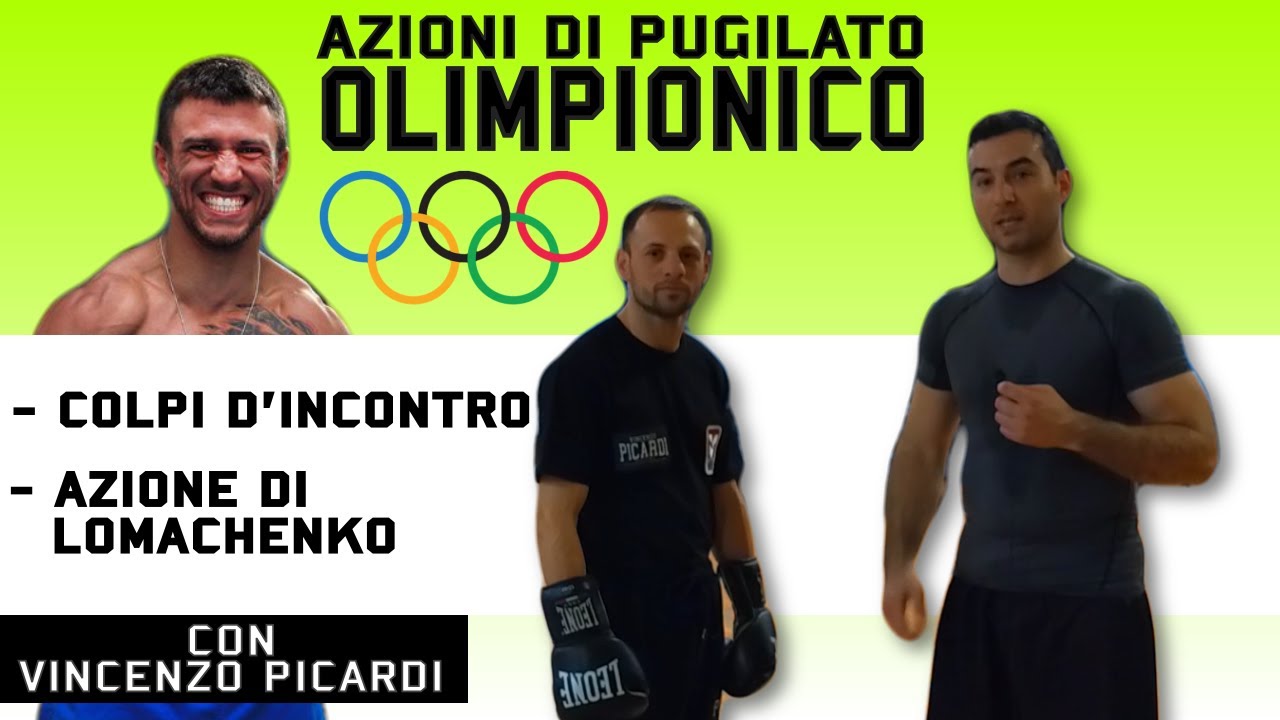 Come affrontare un pugile più alto con i colpi d'incontro - PUGILATO OLIMPIONICO - Vincenzo Picardi