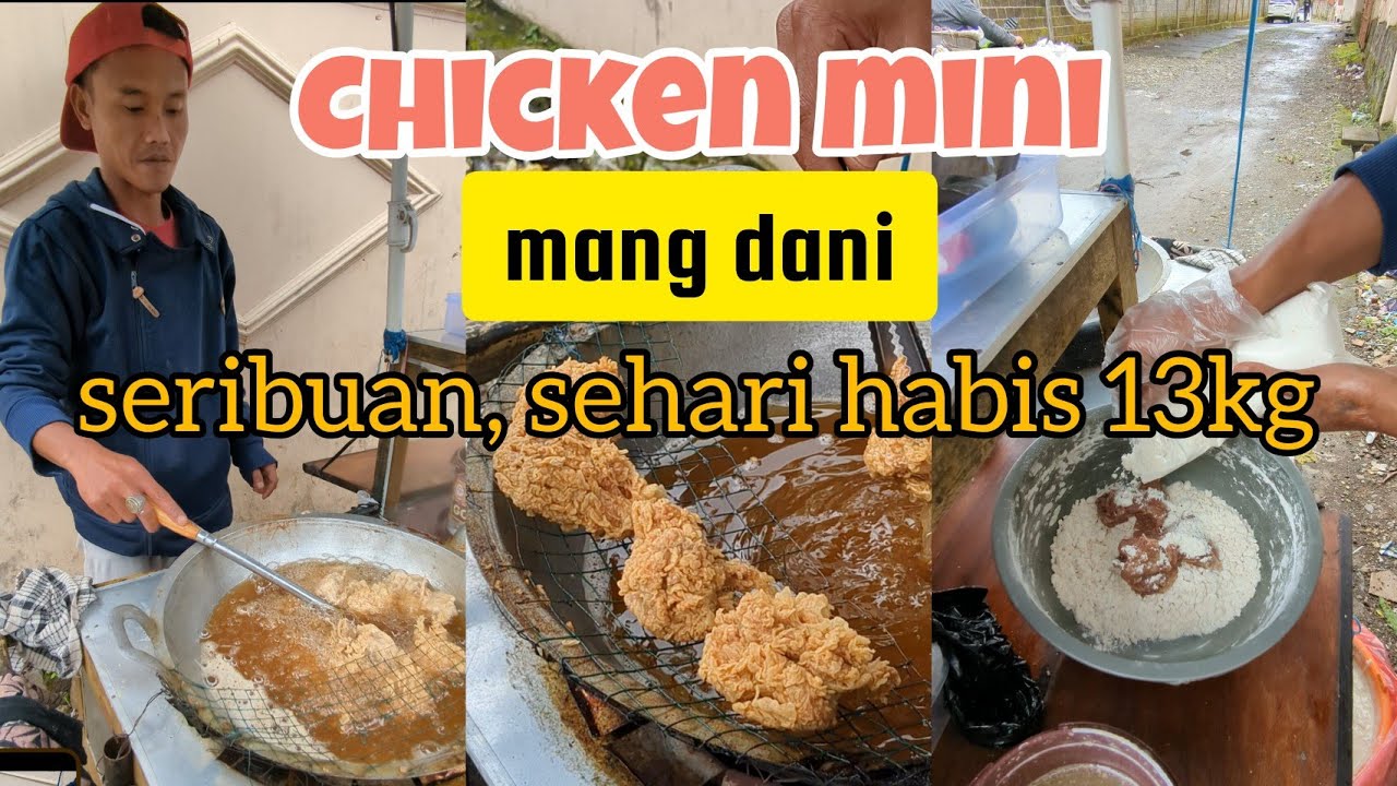 Saingannya Kpc ni, chicken seribuan ❗❗#streetfood #food #kuliner #foryou #jajanan #chicken 
