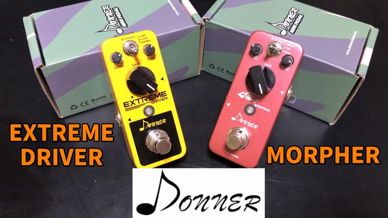 Donnerのエフェクター２つを試してみた【すみす】
