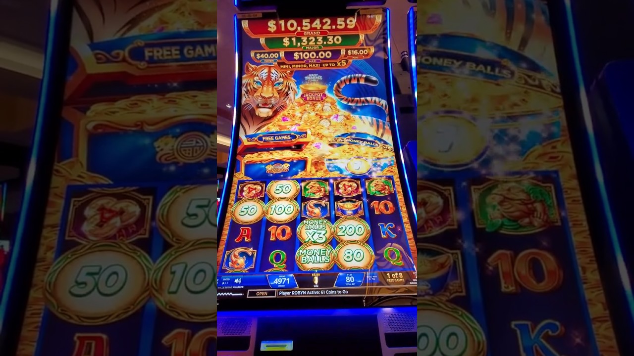 ALL 3 Features on Magic Treasures Tiger! 🐅4 Hits on $1.60 Bet = $206 Win!