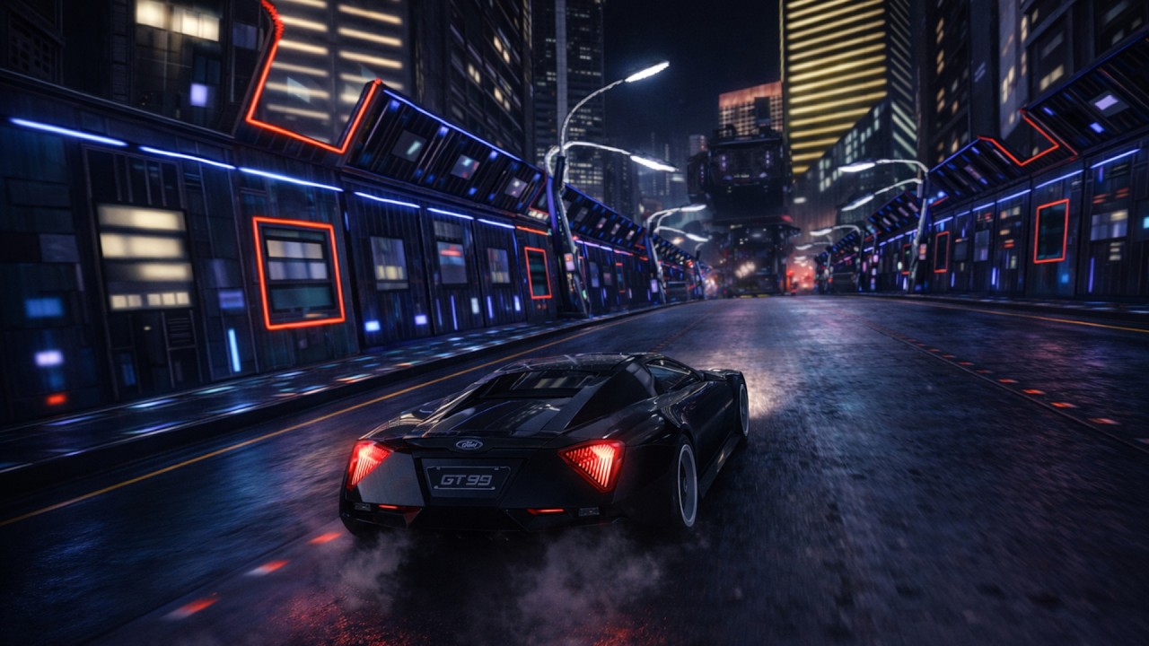 Need for Speed II SE | Custom Cinema | Ford GT90 / Monolithic Studios