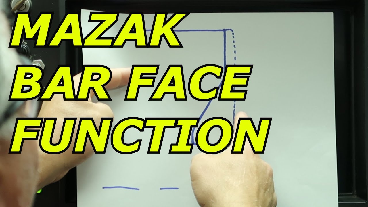 Функция торцевой обработки прутка токарного станка с ЧПУ Mazak