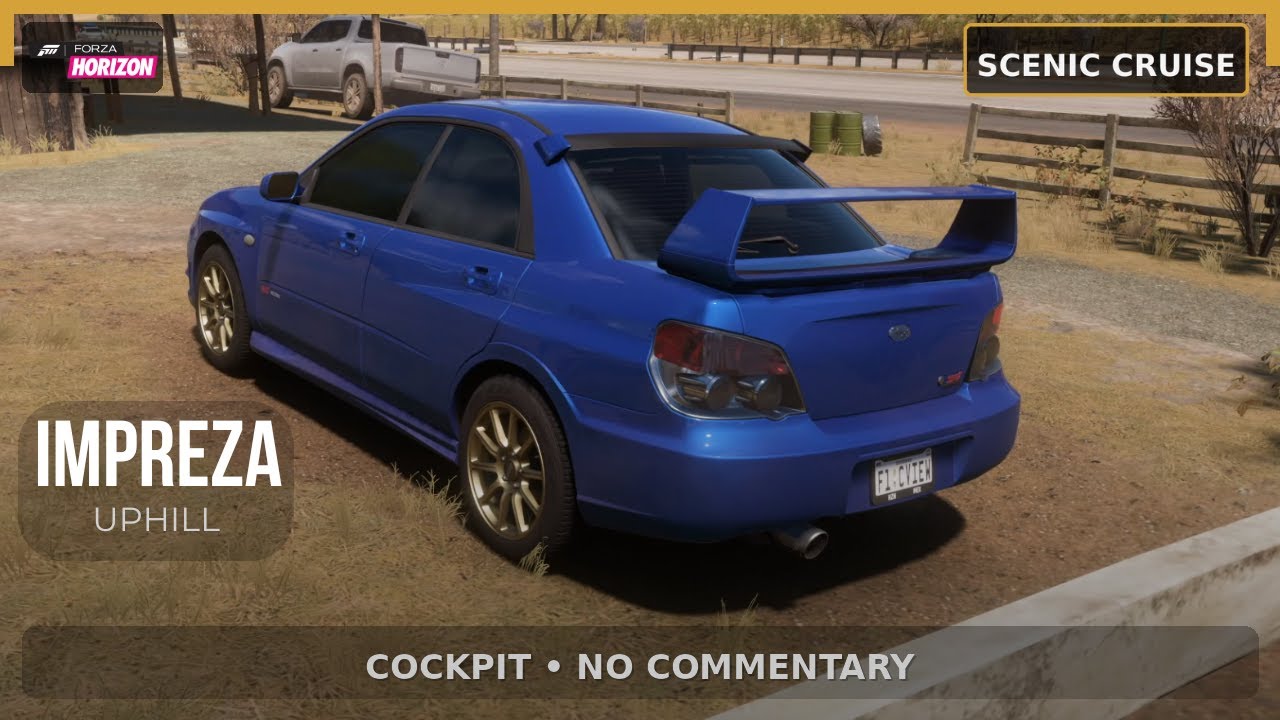 FH5 Subaru Impreza WRX STI Highway to Hill Climb & Descent (Cockpit View • No Commentary)