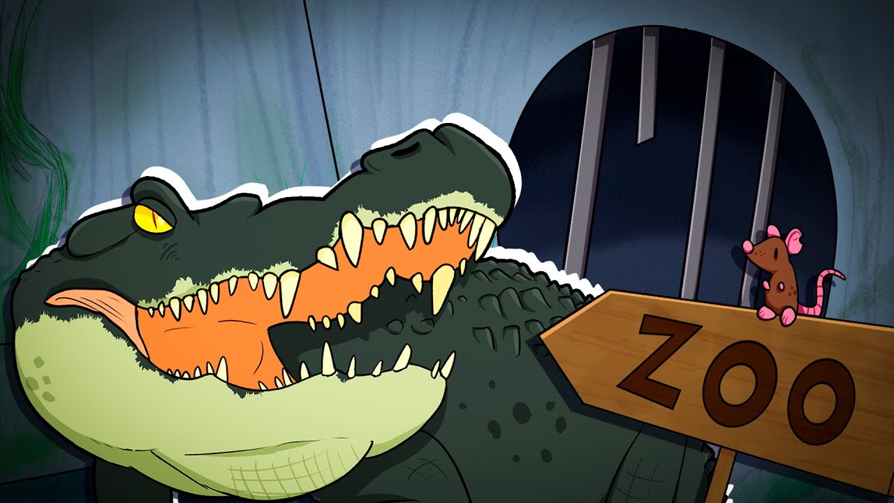 Eu fiz um Zoológico só com ANIMAIS do ESGOTO! | Planet Zoo