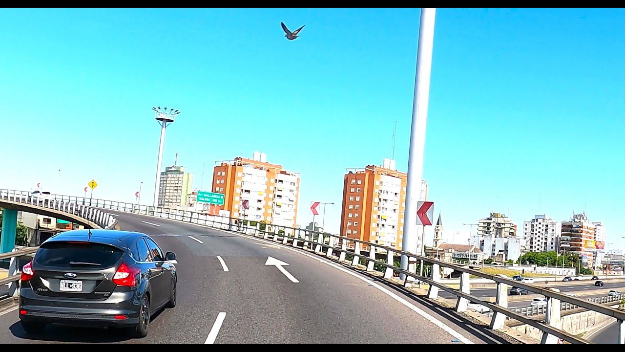 【4K】25 minutos de musica clásica al conducir por la autopista #DRIVING 2022 Buenos Aires -ARGENTINA