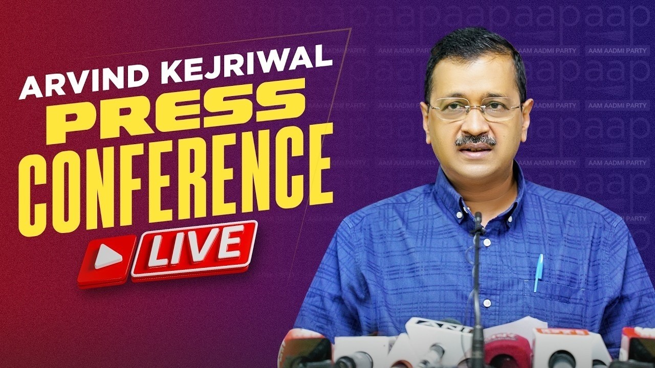 LIVE | AAP National Convenor Shri Arvind Kejriwal Addressing an Important Press Conference