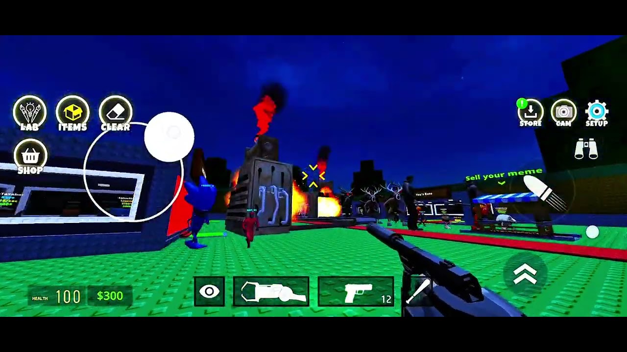 NextBots in playground mod 3.19.1 Sandbox in New space mod! New update is now available 