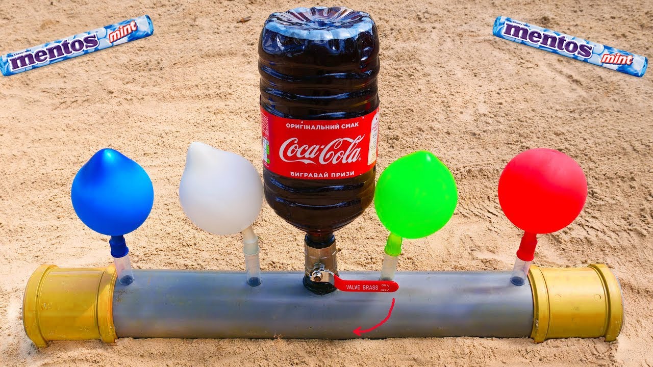 Experiment: Coca Cola VS Mentos
