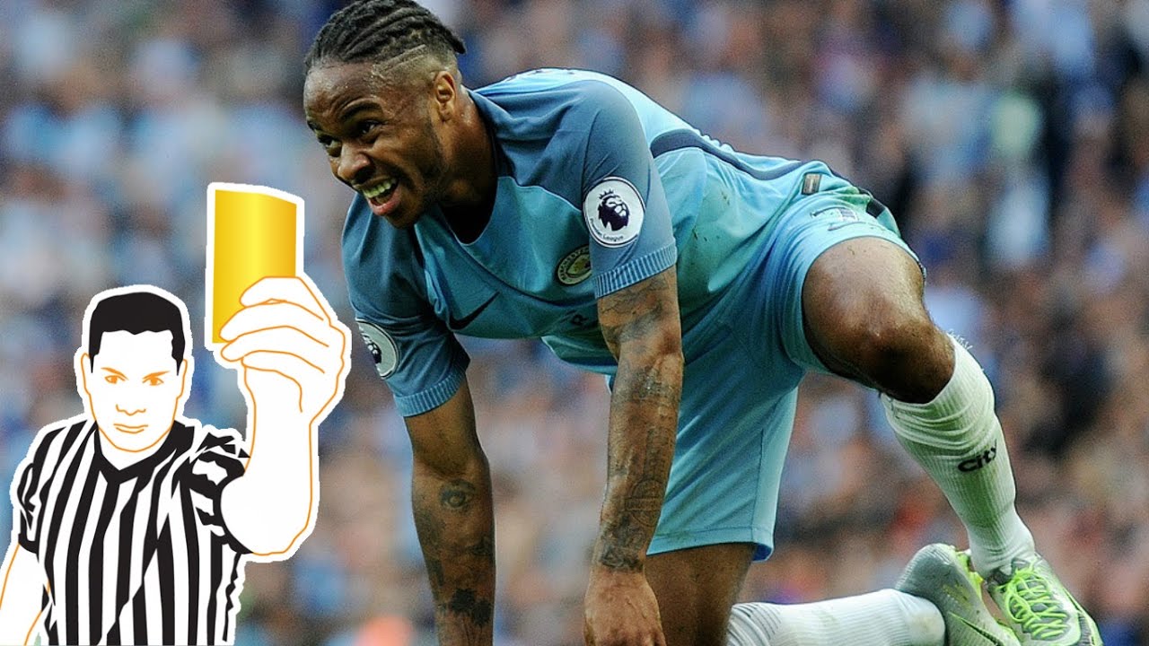 ( Yellowcard )Sterling Dive & Tantrums ● Barcelona vs Manchester City 1-3 ● 1 November 2016