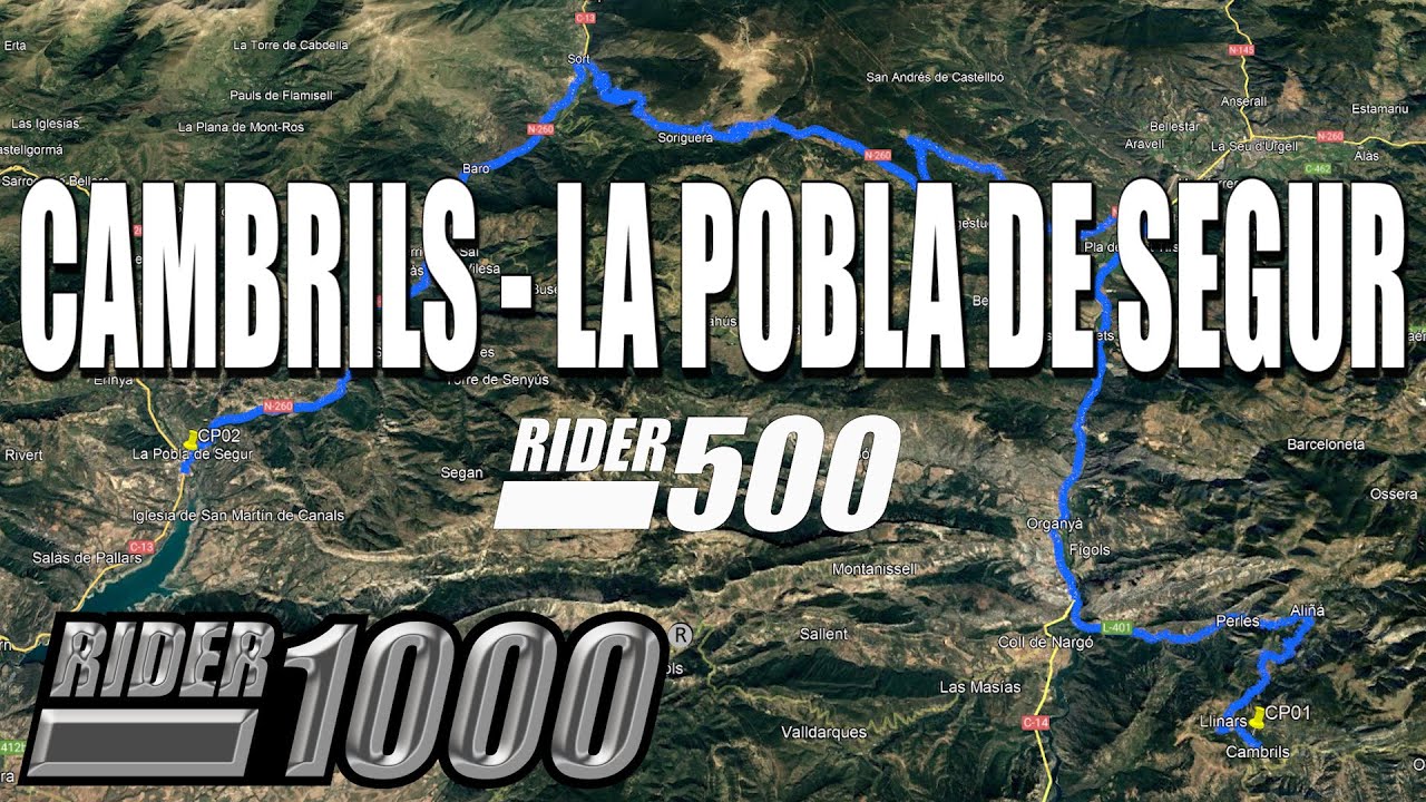 RIDER500 2023 - REVISIÓN TRAMO CP02 CAMBRILS - LA POBLA DE SEGUR