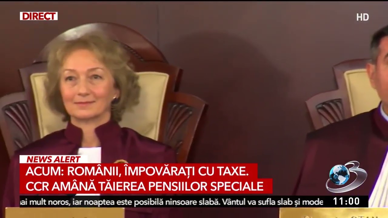CCR nu taie nici a cincea oară pensiile speciale, pierdem 231 mil. de euro