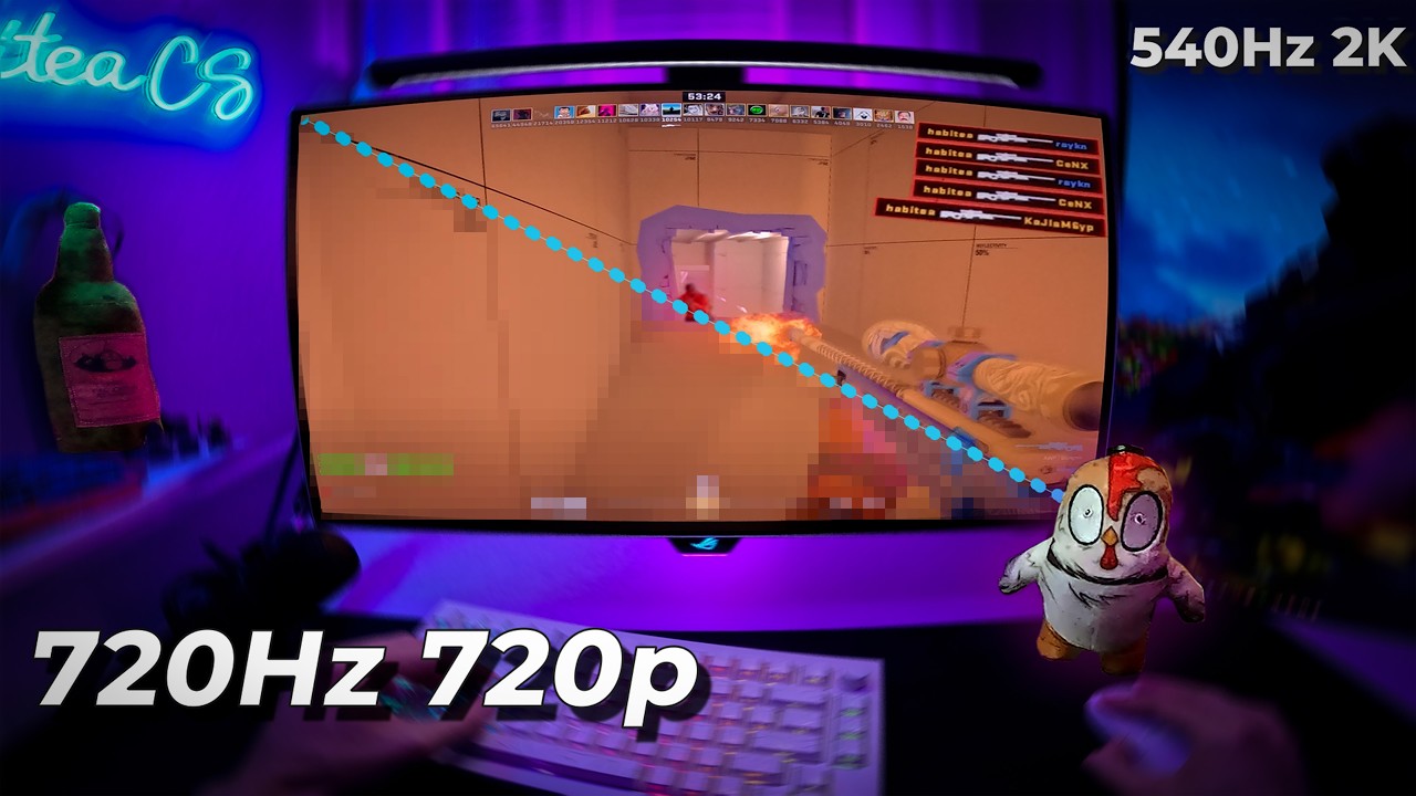The BEST Monitor for GAMING  | 720Hz / 540Hz OLED