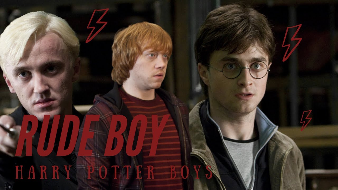 RUDE BOY || HARRY POTTER BOYS [EDIT]