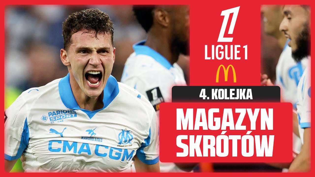 PIERWSZE STRACONE GOLE LYONU, MARSYLIA PRĘŻY MUSKUŁY, SPACEREK PSG | SKRÓTY 4. KOLEJKI