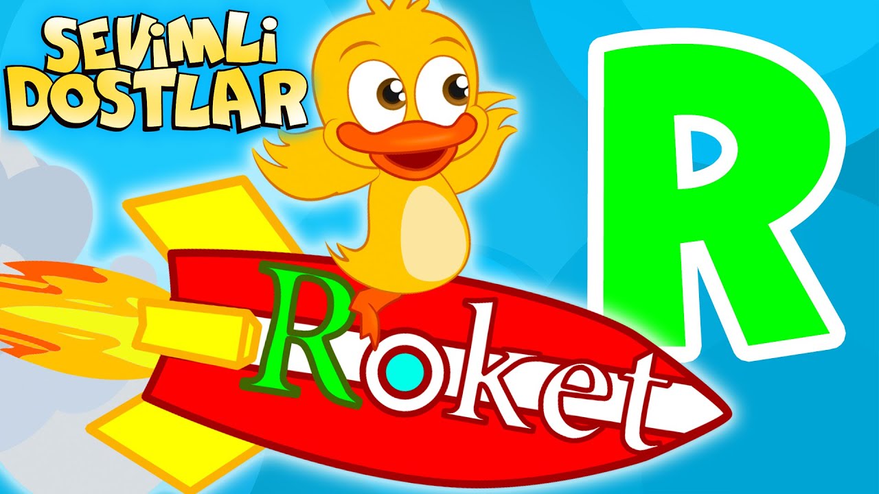 R Harfi🚀(YENİ) ABC Alfabe | Harfleri Öğreniyorum | Sevimli Dostlar Bebek Şarkıları | Çocuk Şarkıları