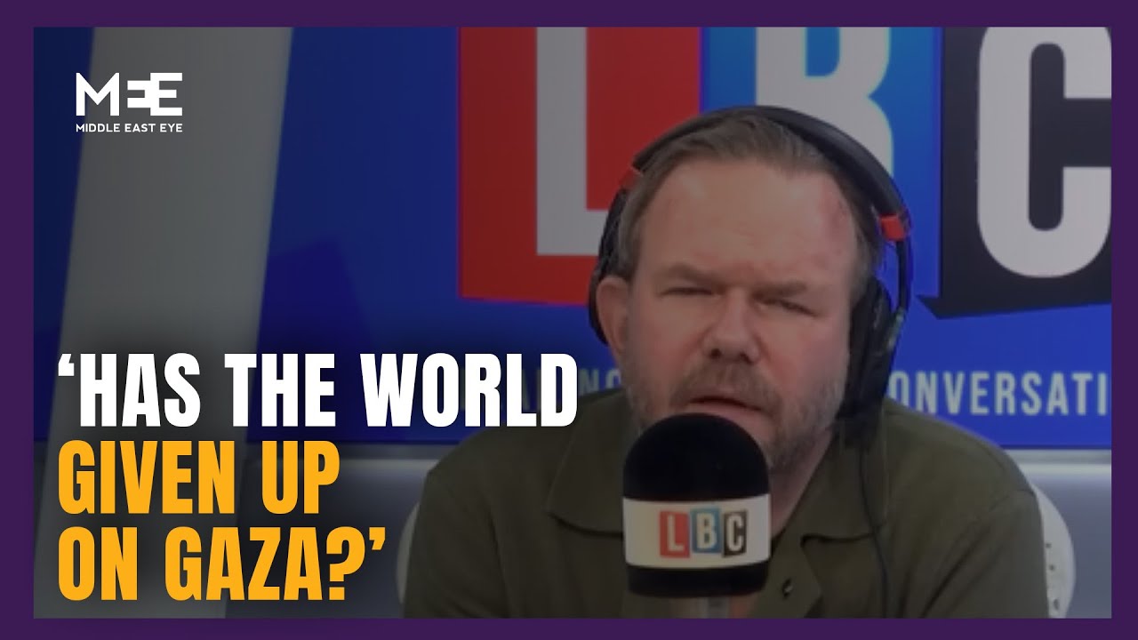'Has the world given up on Gaza?': LBC host condemns lack of accountability for Israel's actions