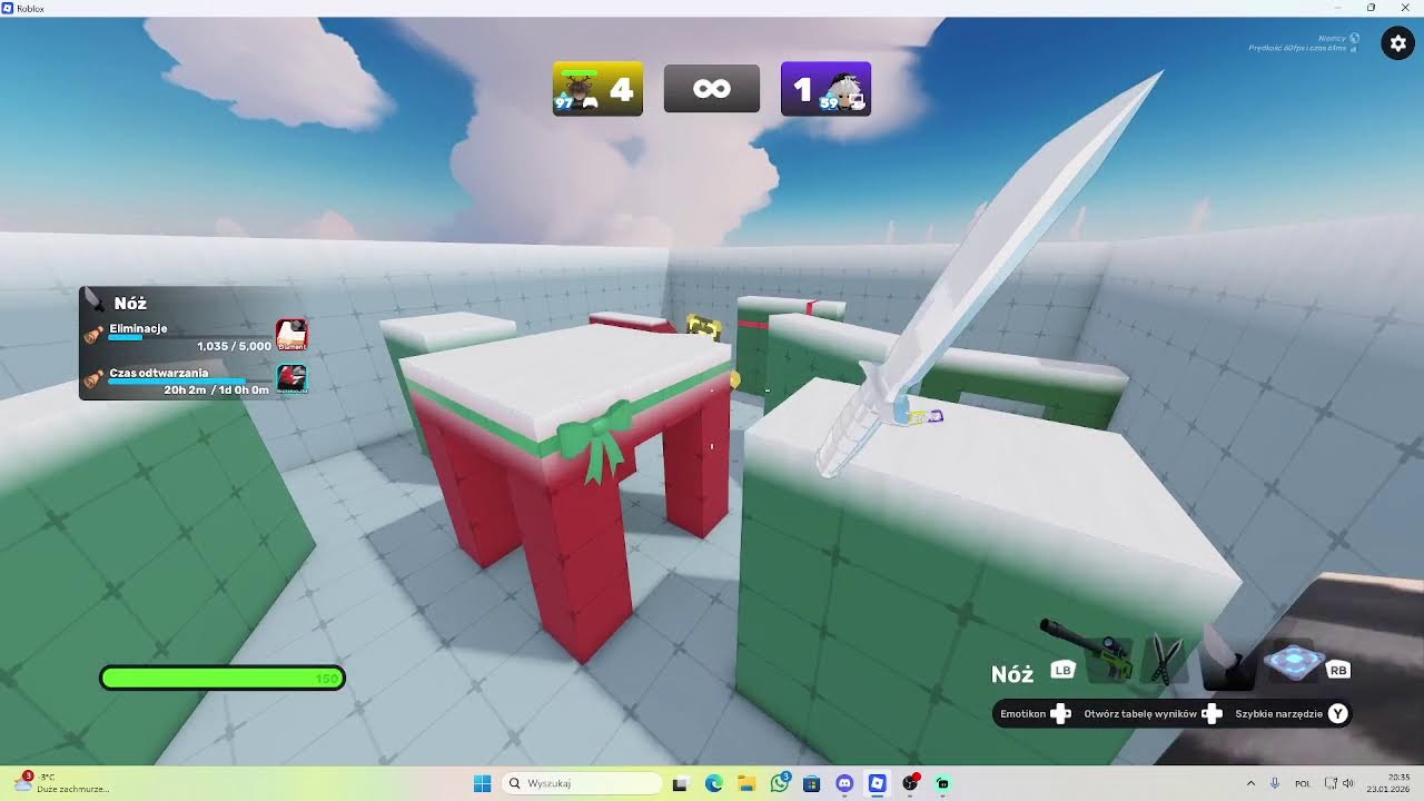 gramy w roblox :]