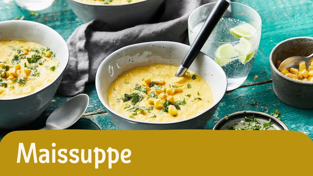 Maissuppe selber machen 🌽 | 7 Zutaten | REWE Deine K&uuml;che