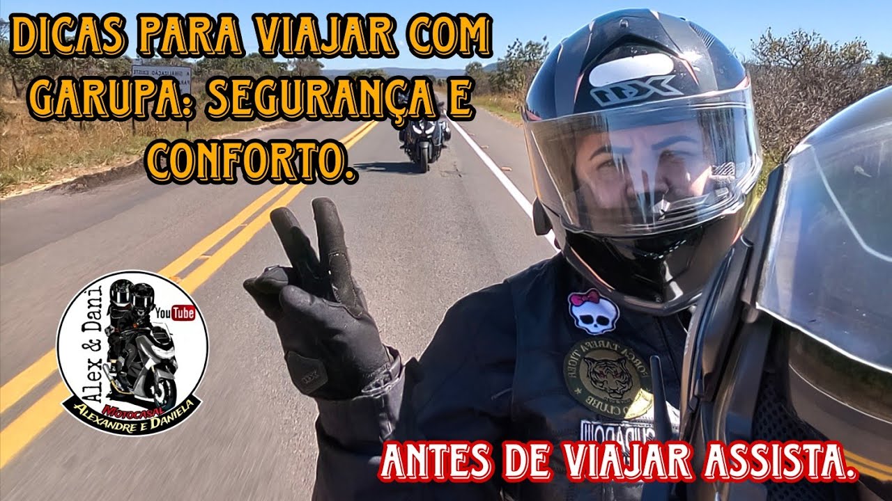 Dicas para Viajar com Garupa: Segurança e Conforto, não viaje antes de ver esse vídeo importante.