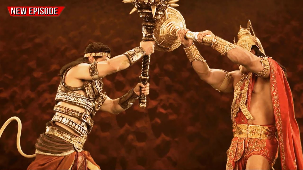 महा एपिसोड - हनुमान जी को अपने पुत्र मकरध्वज से युद्ध करना पड़ा || Mahabali Hanuman