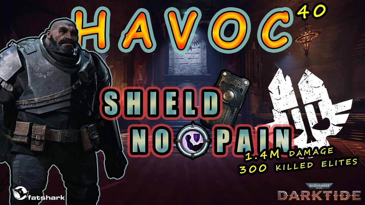 I brought Reginald's Ogryn to Havoc 40 | Shield Ogryn Build | 1.4M Damage | Darktide Havoc Mode
