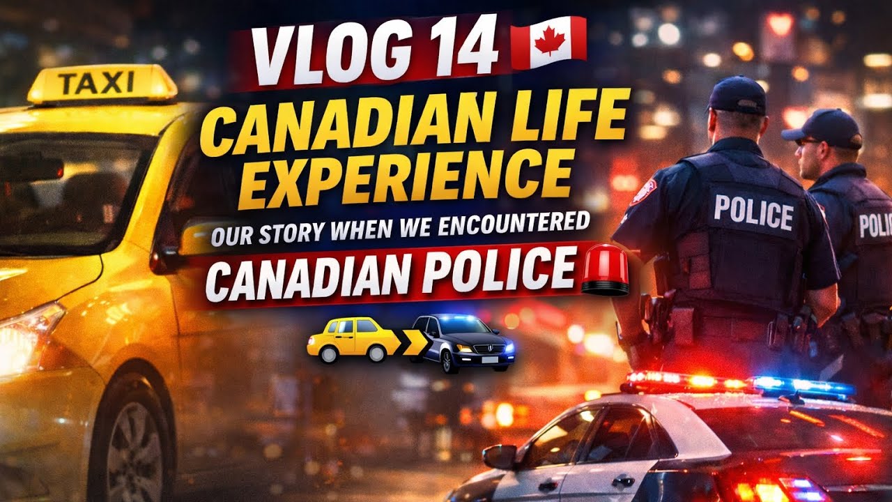 Vlog 14 | Canadian Police ne achanak rok liya humko @PunjabiMeetsBongVlogs 