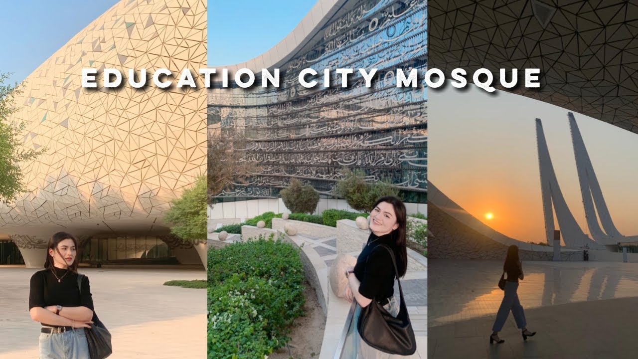 Qatar Vlog: Day off well spent!  [ Education City Mosque + Mall of Qatar] | Sonella Go