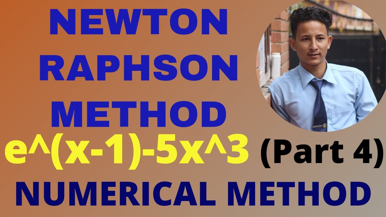 Newton Raphson Method in Nepali | (Part 4) | Numerical Methods | Board Exam question Solved |