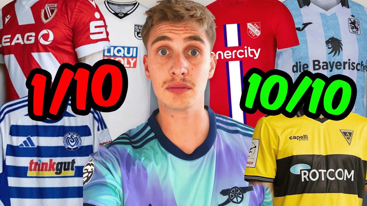 3.LIGA HEIMTRIKOT RANKING! 🔥 Klarer Sieger?👀