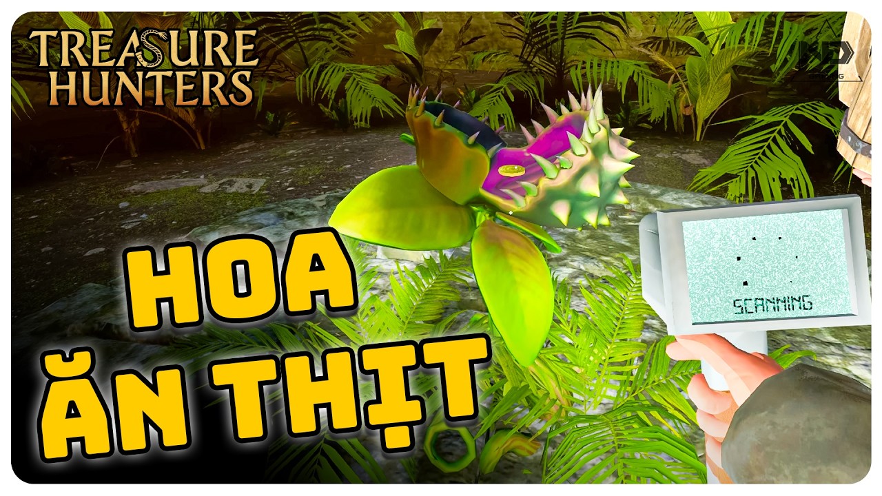 Treasure Hunters #3 - KHO BÁU BÍ ẨN Trong Bẫy Cây Ăn Thịt! Bạn Có Dám Lấy?
