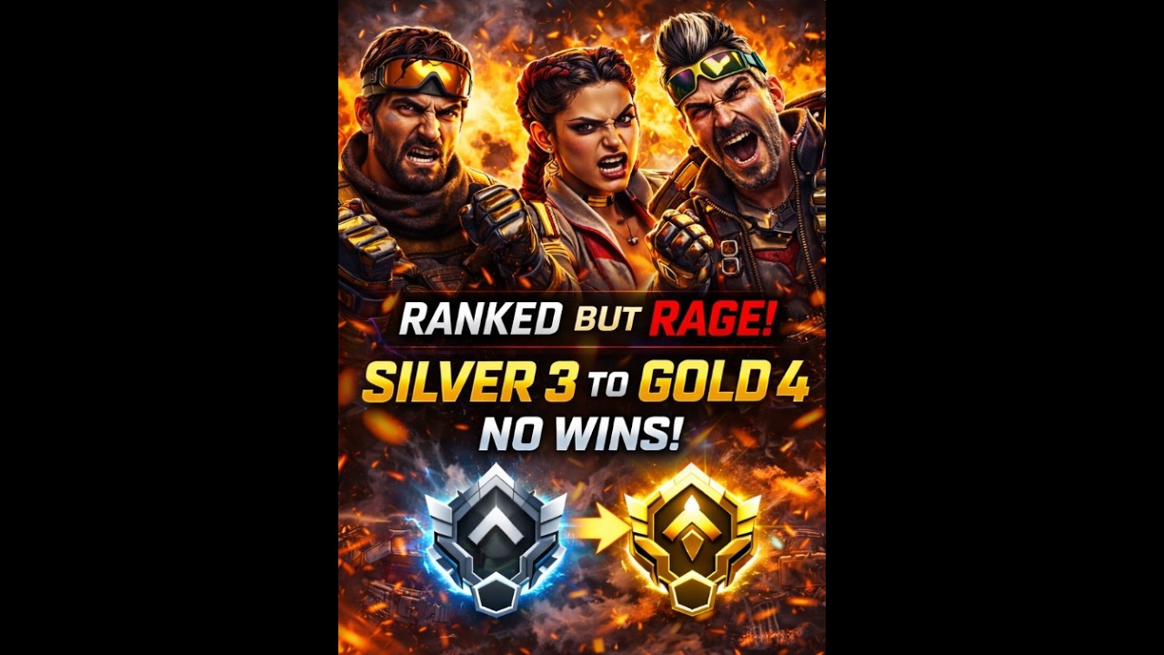 Apex Legends Ranked Climb | Silver 2 to Gold 4 (No Wins) | Mirage, Loba, Bangalore & Fuse Gamepla