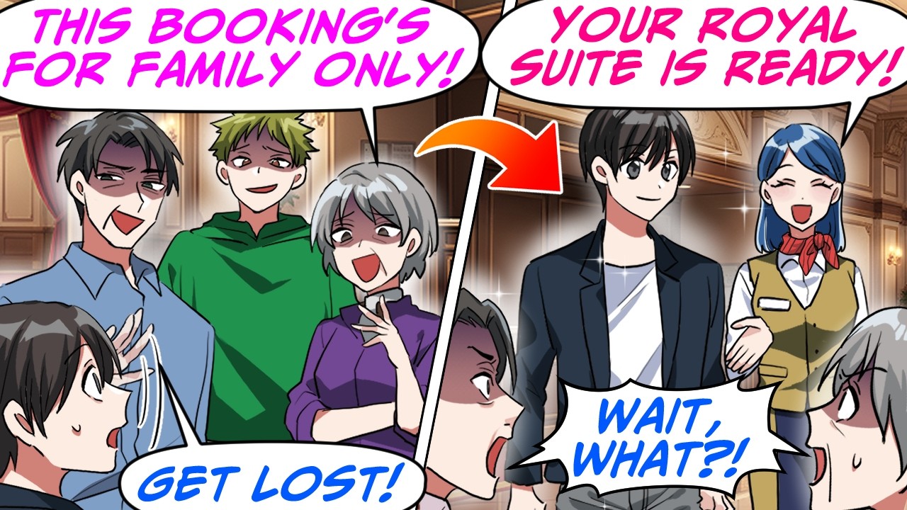 My Folks, Who Adores My Little Bro, Said the Hotel Booking Was Family Only! But&hellip;[RomCom Manga Dub]