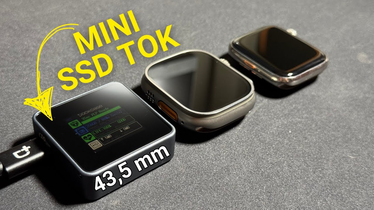 Miért nem ilyen minden külső SSD?  – Dockcase Pocket M.2 SSD tok