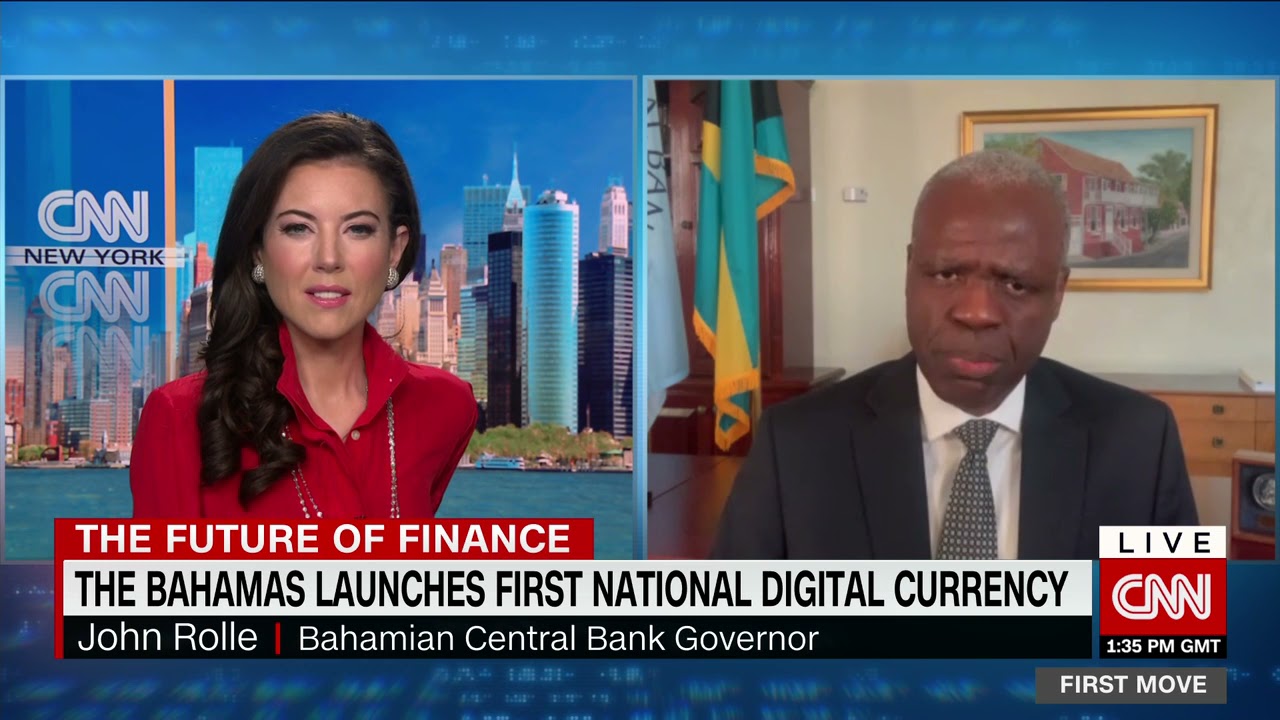 Governor John Rolle | First Move With Julia Chatterley (CNN International)