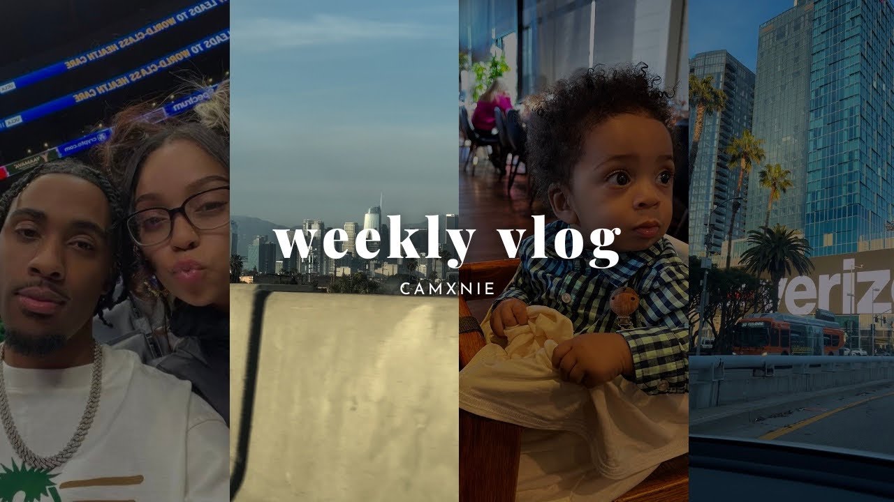 WEEKLY VLOG| CAM'S BIRTHDAY + BASKETBALL GAME + FAMILY DINNER & MORE