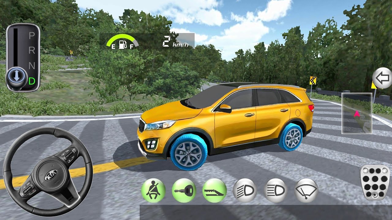 This GOLD Kia Carnival is Insane! 💸 3D Driving Class New Update 