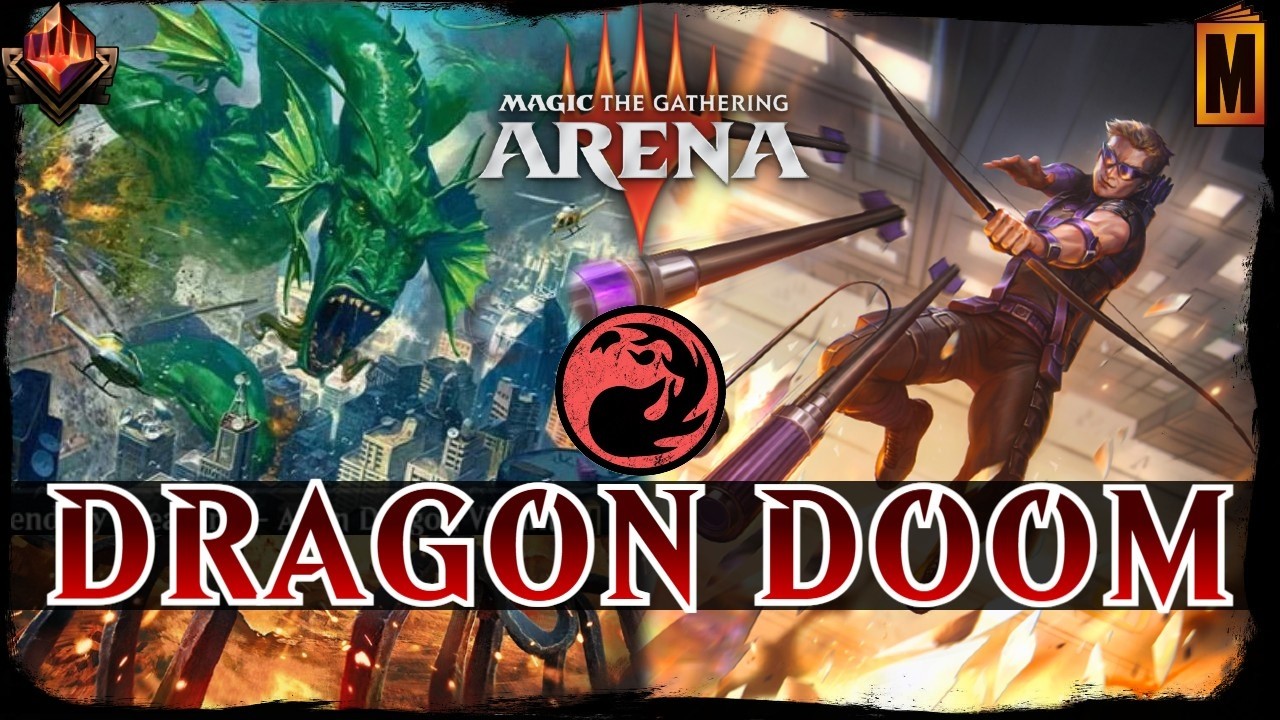 FIN FANG DOOM | MTG Arena: Моно-красная колода на драконах и разрушении земель (Mythic Standard)