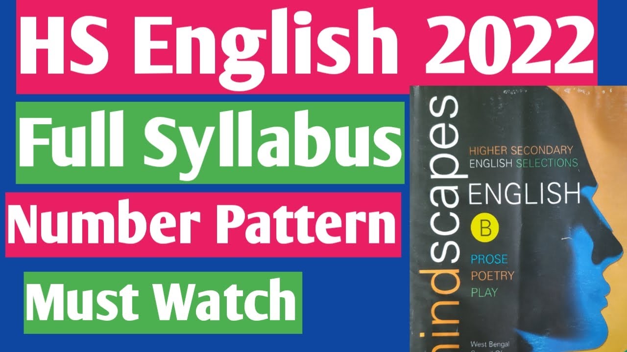 HS English Syllabus 2022@EnglishFreedom