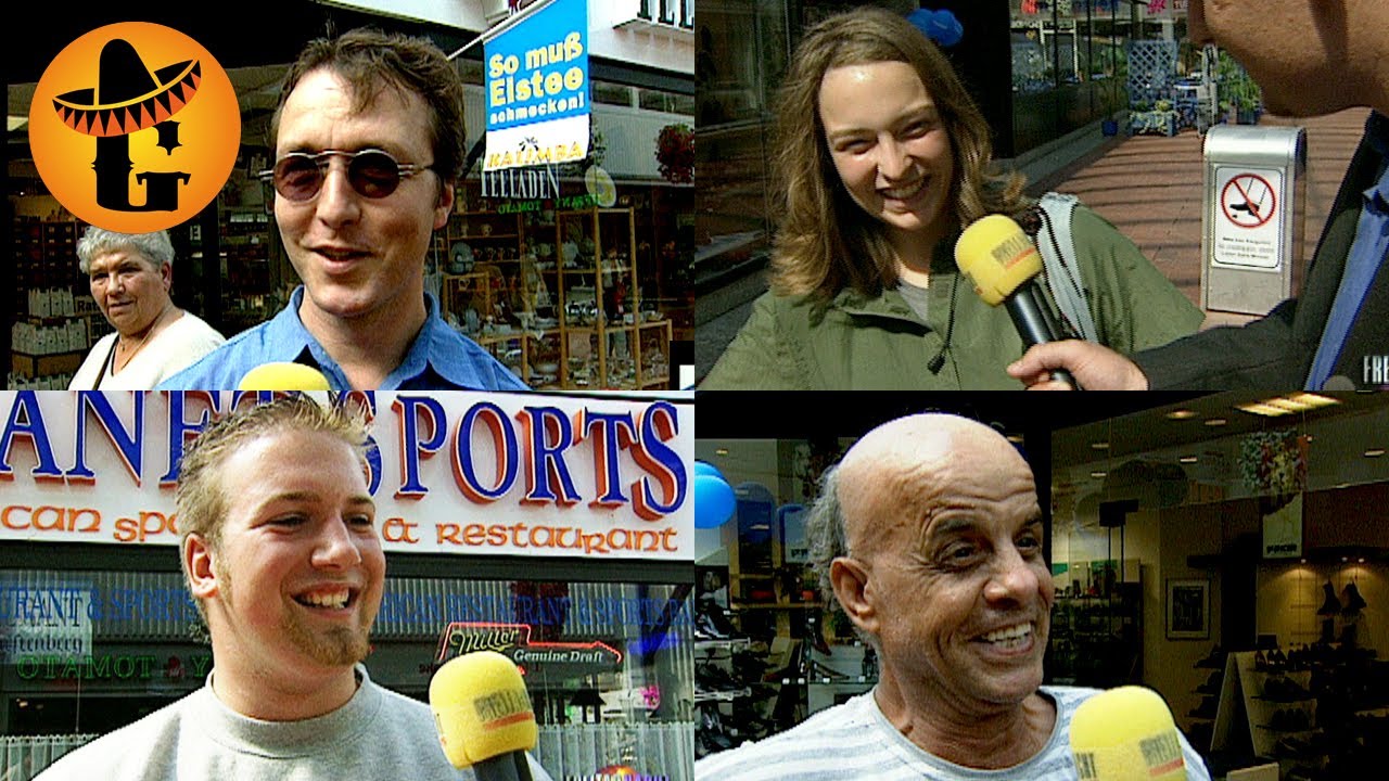 Für 1.000.000 Mark würden sie das nicht tun? - Street Comedy vom Feinsten