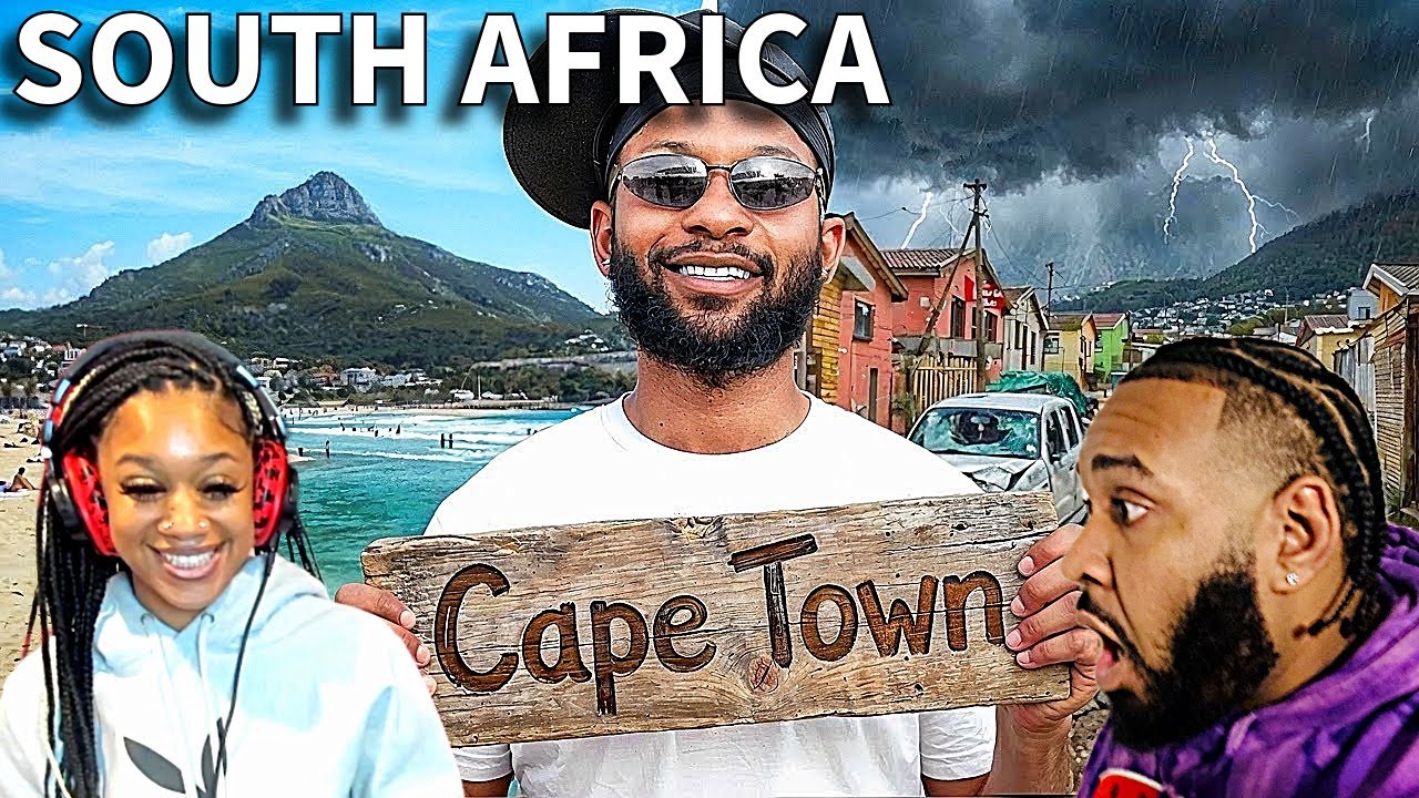 @EBTHEKID CAPE TOWN IN 24 HOURS | Americans React To The Reality