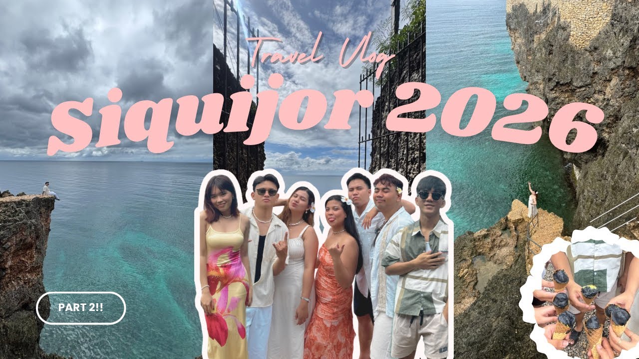Siquijor 2026 | PART 2 🏝️🐚