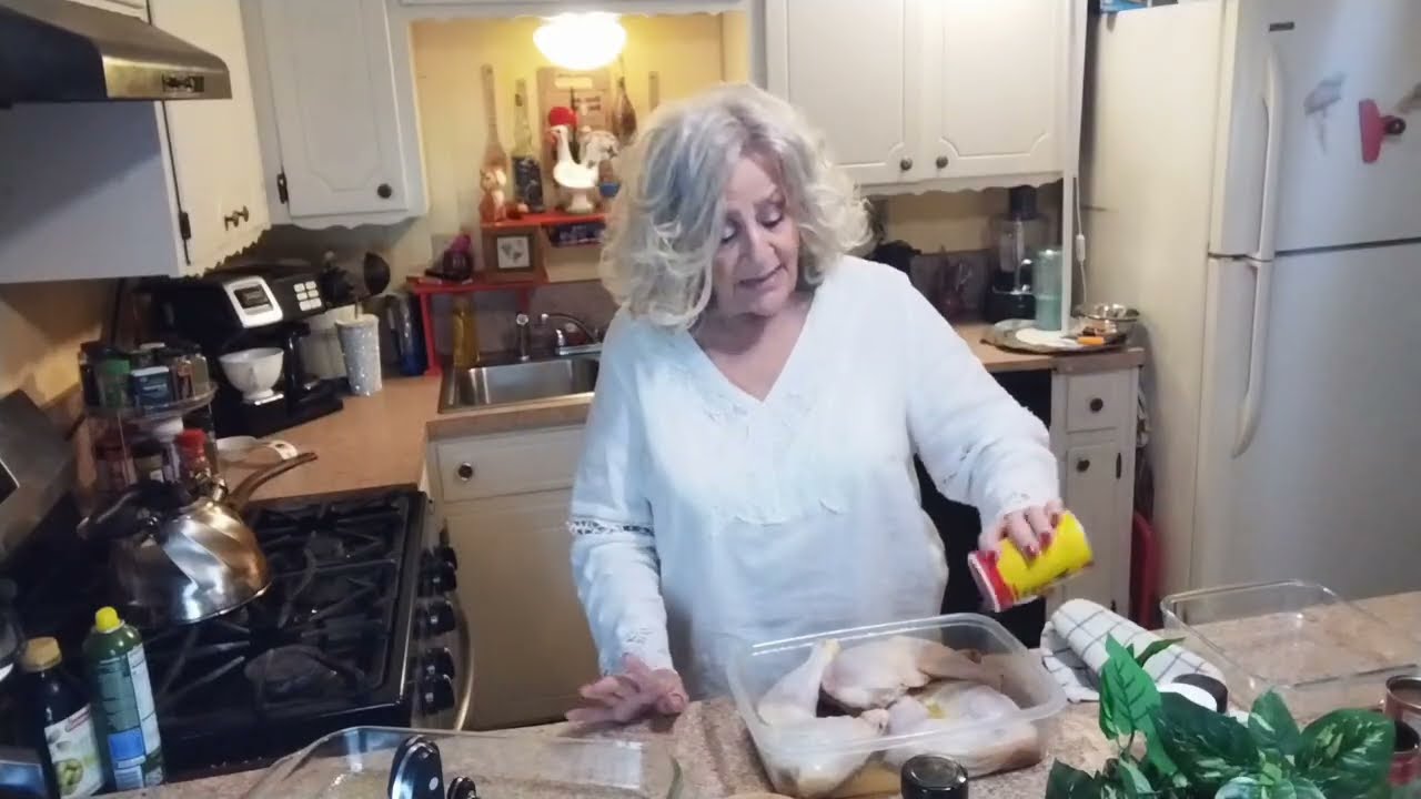 Baked Chicken and Stick of Butter Rice