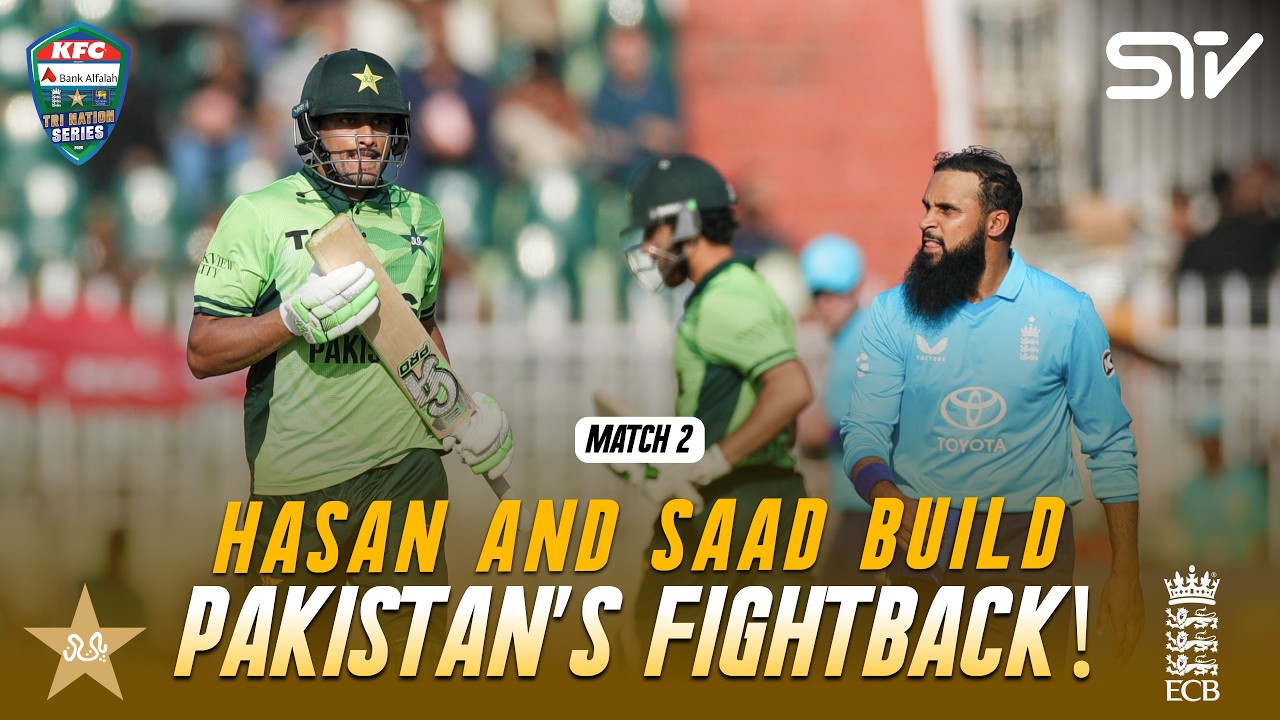 Pak Find Their Momentum WIth Big Hits | Pakistan vs England | Match 2 | ODI Tri-Series 2026 | M9S1J