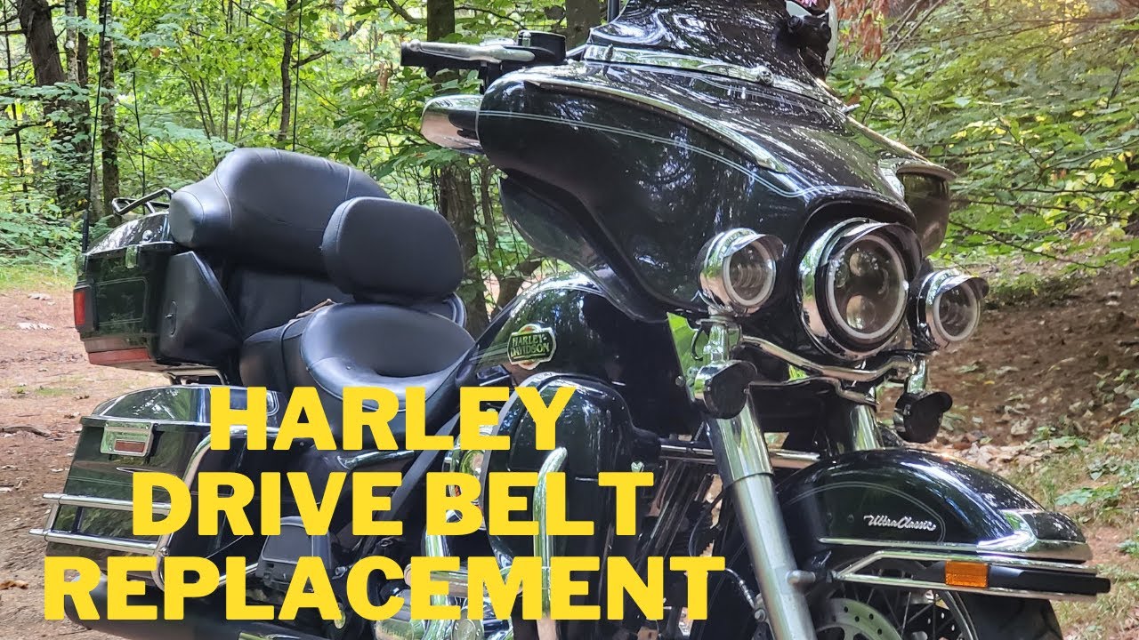 07 Harley Davidson Electra glide ultra classic belt replacement